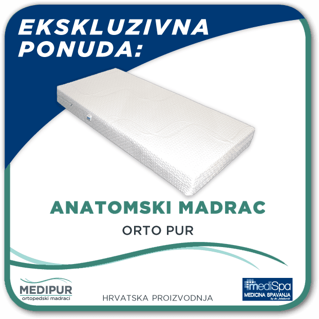 Anatomski Madrac - ORTO PUR
