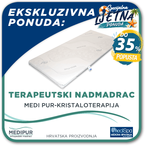 Nadmadrac MEDI PUR - KRISTALOTERAPIJA