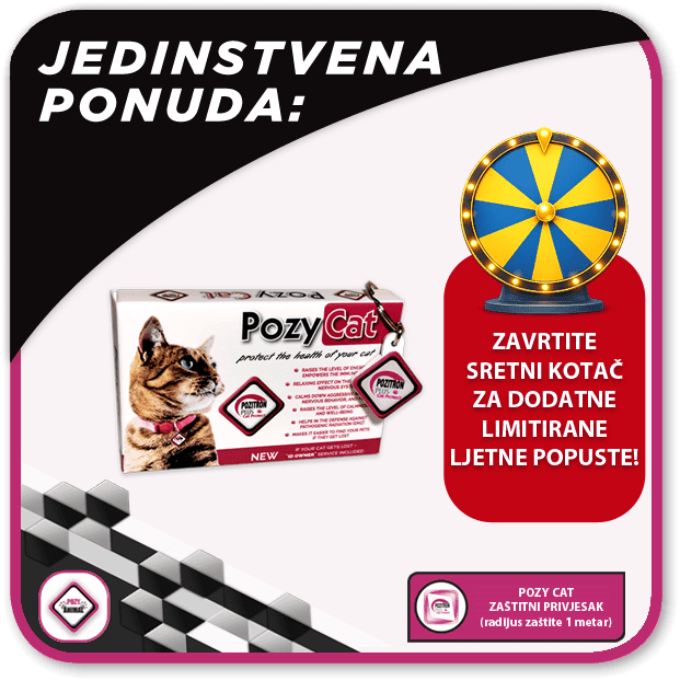 POZY CAT Privjesak Za Mačke